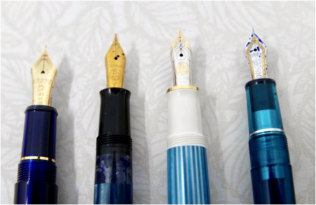 Fountain Pen Review: Pelikan Souverän M600 Turquoise White-colored