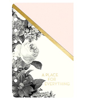 Franklin Covey Classic Blush Binder, Blush Florals 2018 Planner Inserts, and Accessories / Classic Style