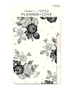 Franklin Covey Classic Blush Binder, Blush Florals 2018 Planner Inserts, and Accessories / Classic Style