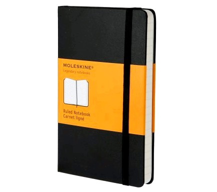 Moleskine Notebooks Milanese writer elevated the Moleskine