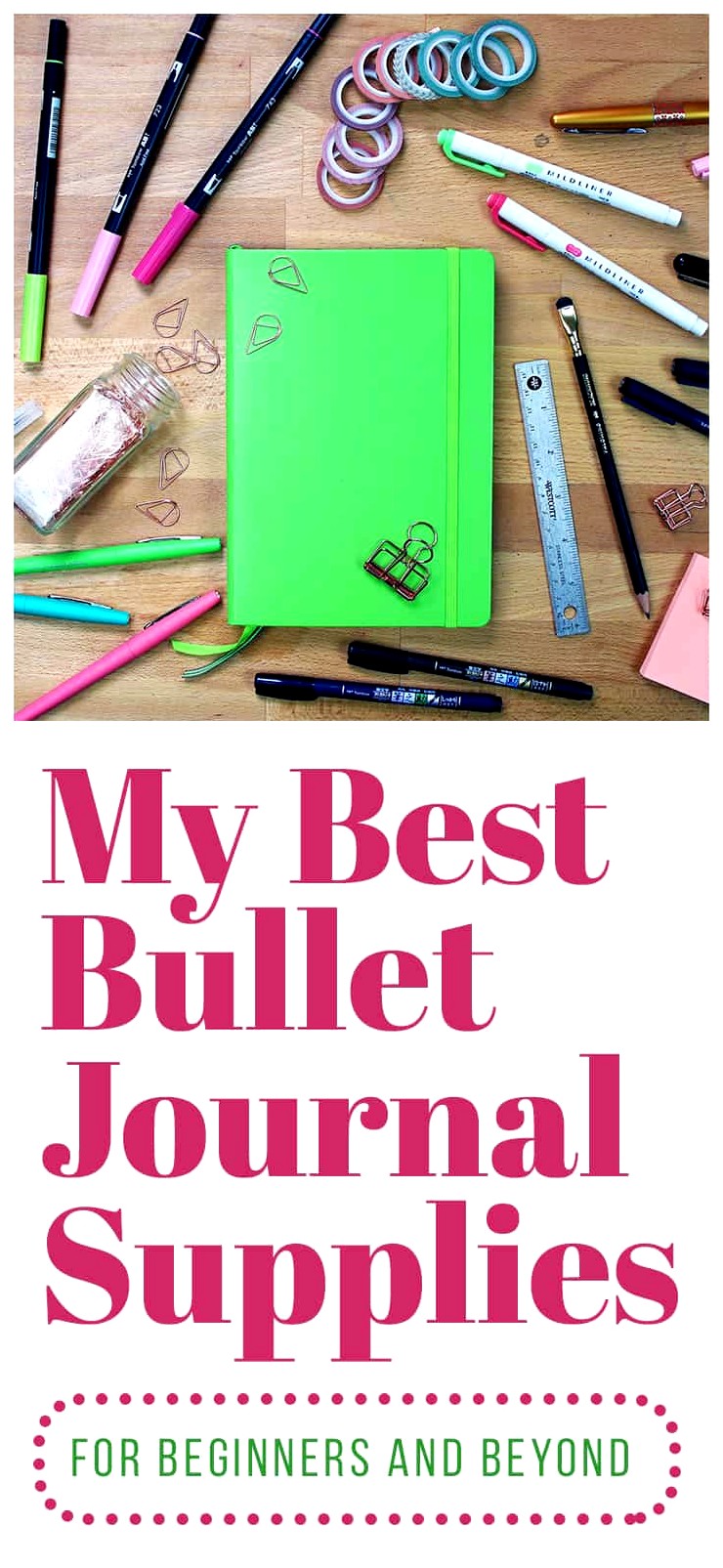 My Favorite Bullet Journal Supplies