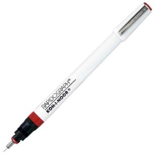 Rapidograph Pens Quality Refillable Drafting Illustration Pens by Koh-i-noor you many years of reliable